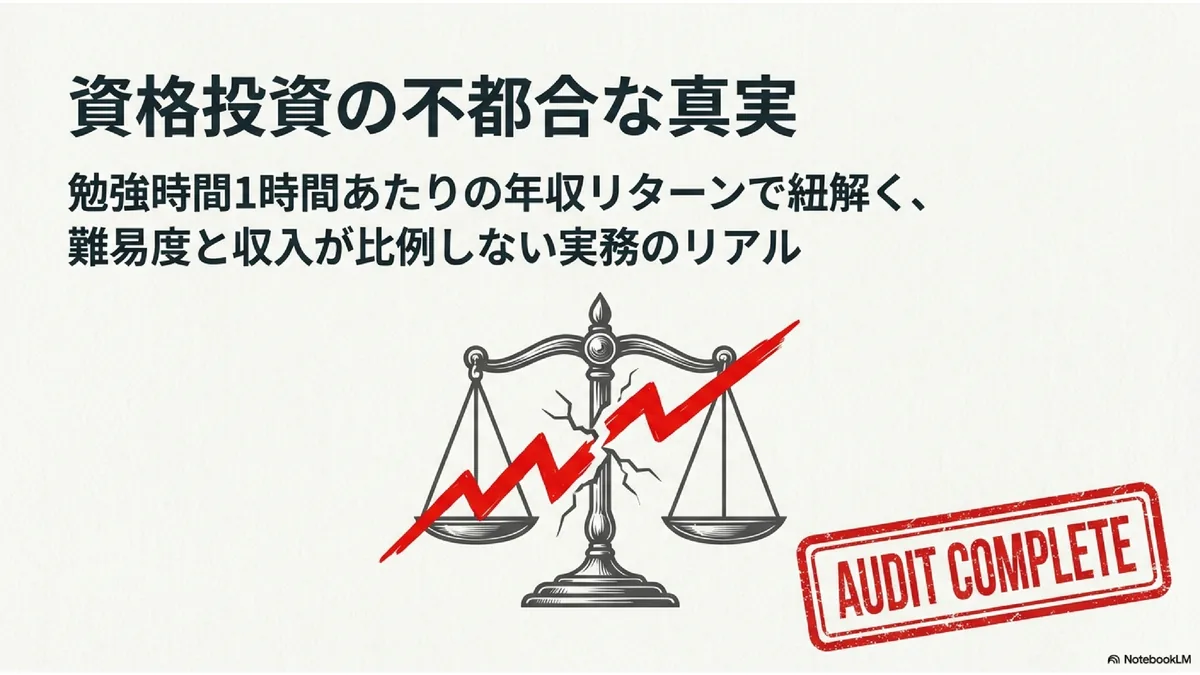 資格投資の不都合な真実