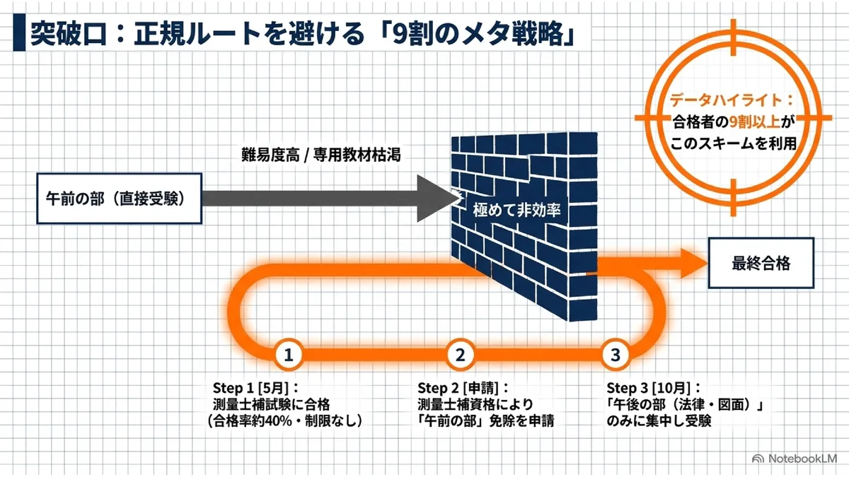 突破口：正規ルートを避ける「9割のメタ戦略」