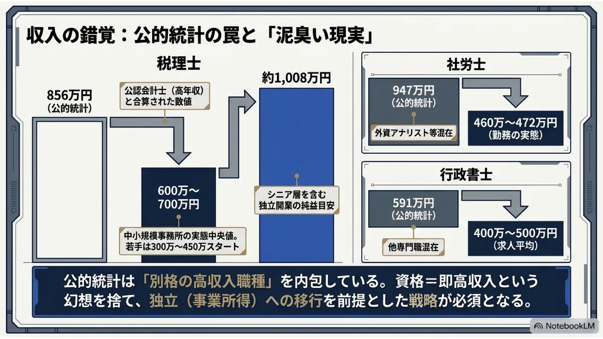 収入の錯覚:公的統計の罠と「泥臭い現実」