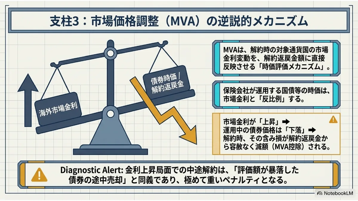 支柱3:市場価格調整(MVA)の逆説的メカニズム