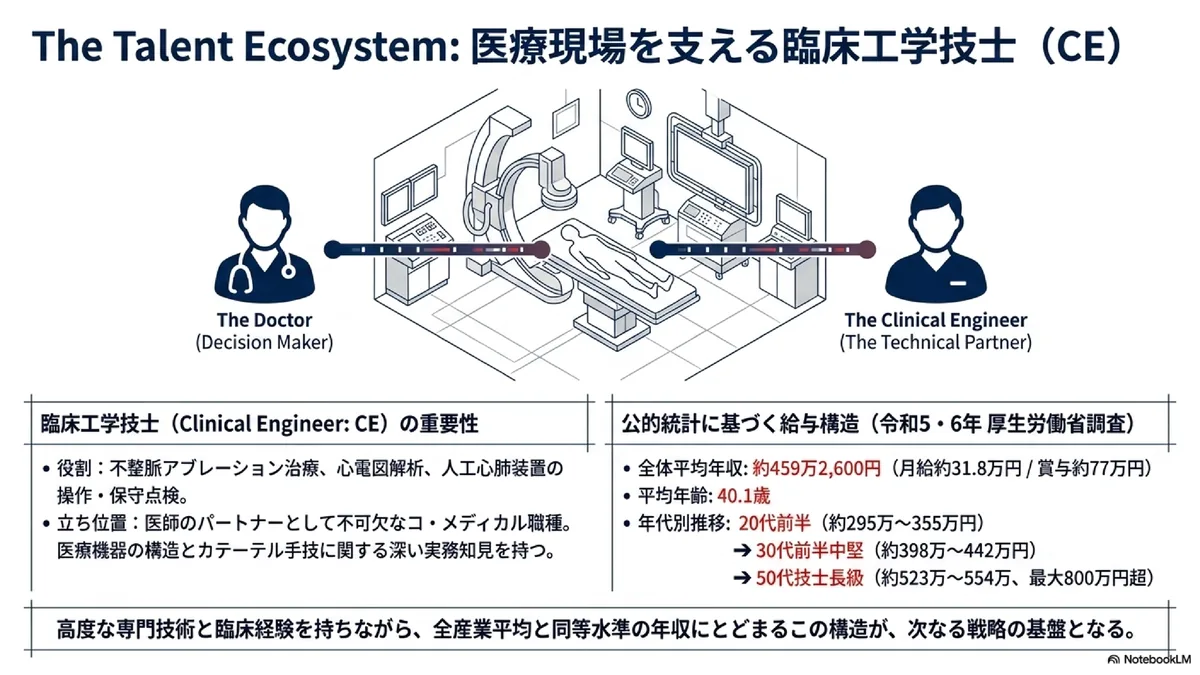 The Talent Ecosystem: 医療現場を支える臨床工学技士（CE）