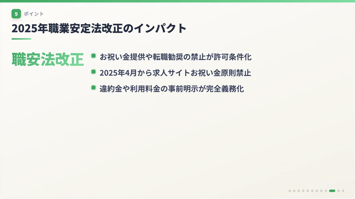 2025年職業安定法改正のインパクト