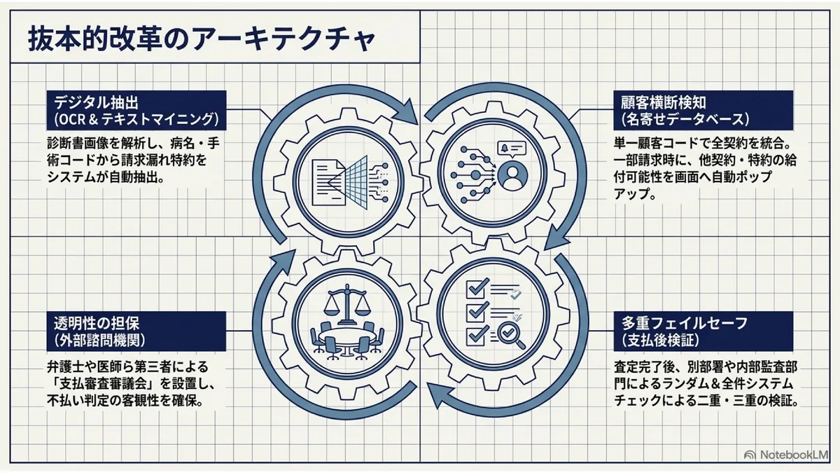 抜本的改革のアーキテクチャ